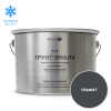Грунт-эмаль по ржавчине 3 в 1 Elcon матовая графит RAL7024 2кг (1/4)